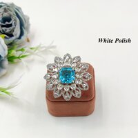 Unique Designer American Diamond Ring