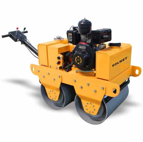 Vibratory Earth Rammer 5 Tonne - Color: Yellow