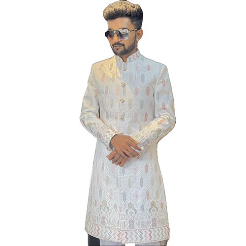 Daman Jodhpuri Long Kurta