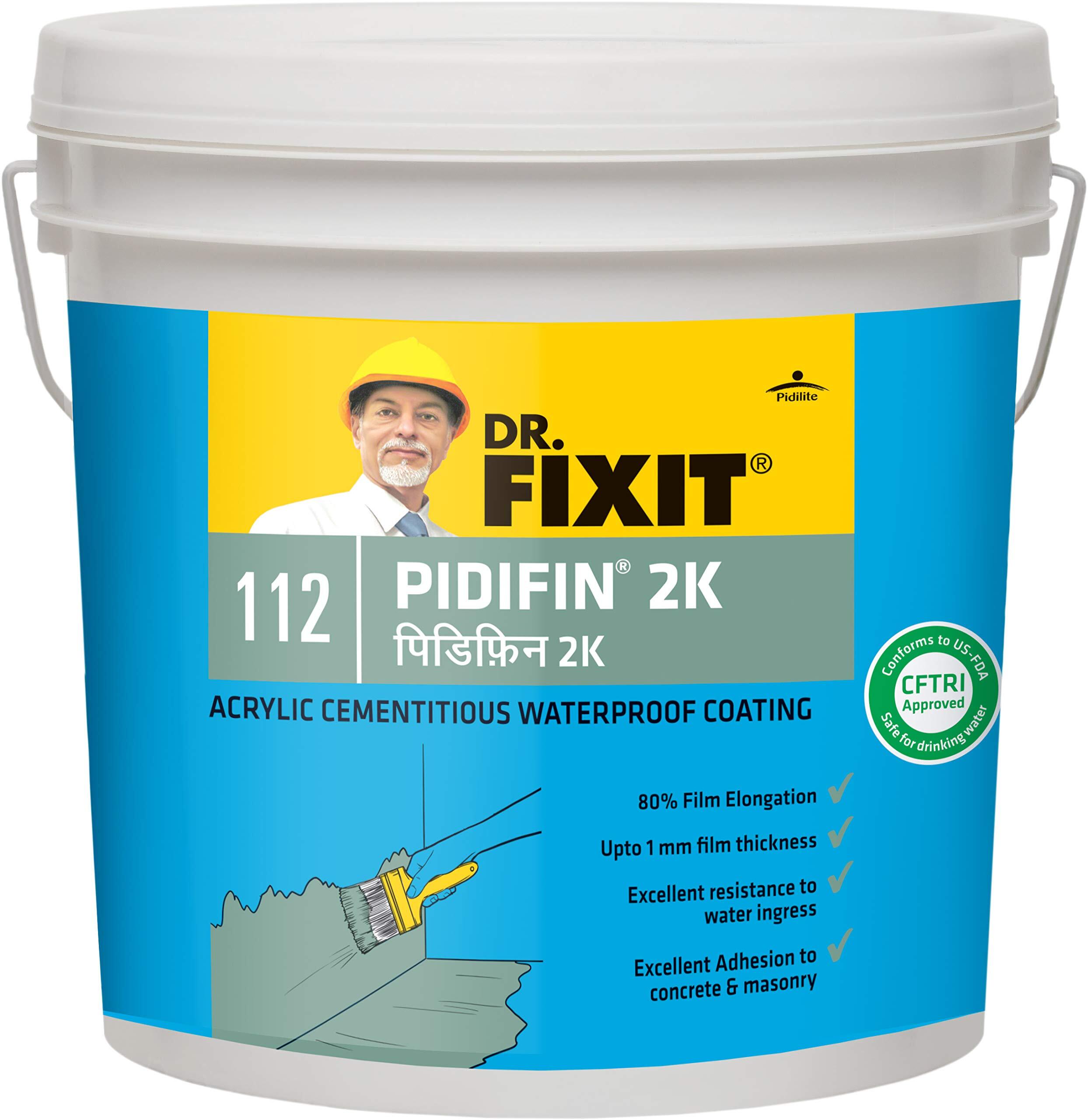 Dr. Fixit Pidifin 2K Cementitious Waterproof Coating