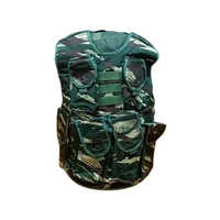 Green Military Crpf Jacket Tactical Vest
