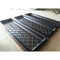 Thermoforming Plastic Products - Hard Black Thermoformed Material , Different Sizes Available For Versatile Applications
