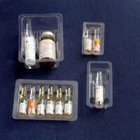 Pharmaceutical Packaging Tray - Hard Material, Different Sizes Available, Transparent Color | Durable Design For Reliable Product Handling