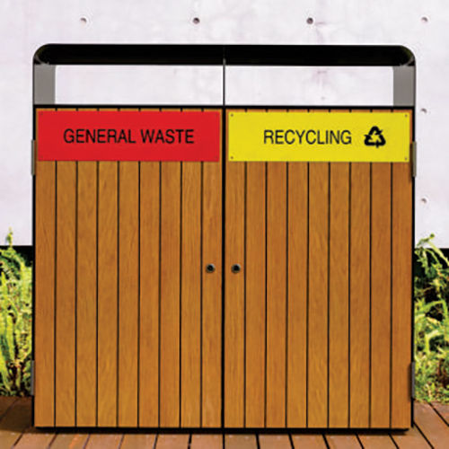 Uldb-04 Dual Bin Dustbin Application: Industrial