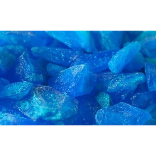 Blue Copper Sulfate Crystal