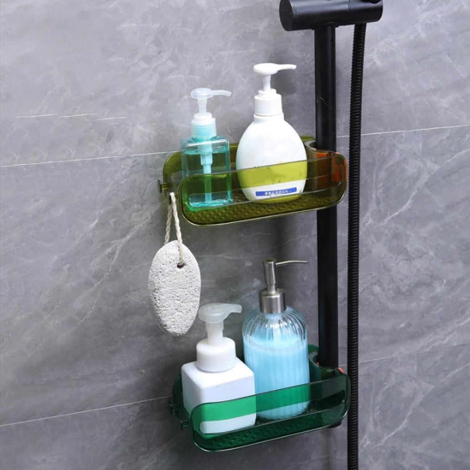 KITCHEN BATHROOM SPONGE ORGANIZER BRUSH HOLDER