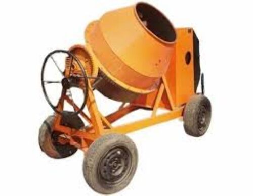 Diesel Semi-Automatic Mobile Concrete Mixers - Capacity: 480 Liter/Day