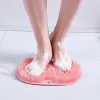 SILICONE BATH MASSAGE CUSHION WITH SUCTION CUP,