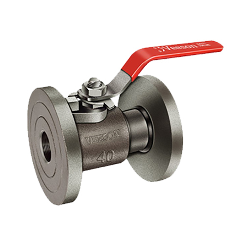 Flanged Ends Ball Valve (Single Piece Design) - Material: Stainless Steel