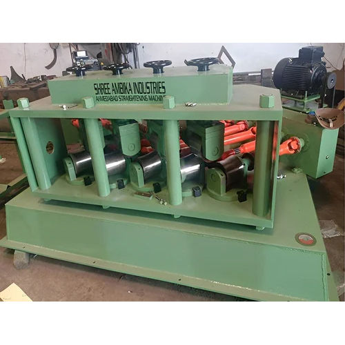 Black Round Bar Straightening Machine