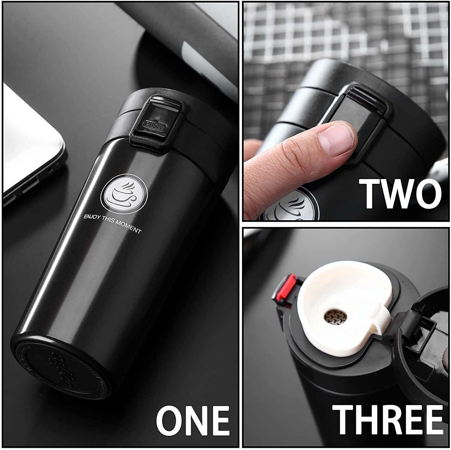 VACUUM INSULATION COFFEE CUP