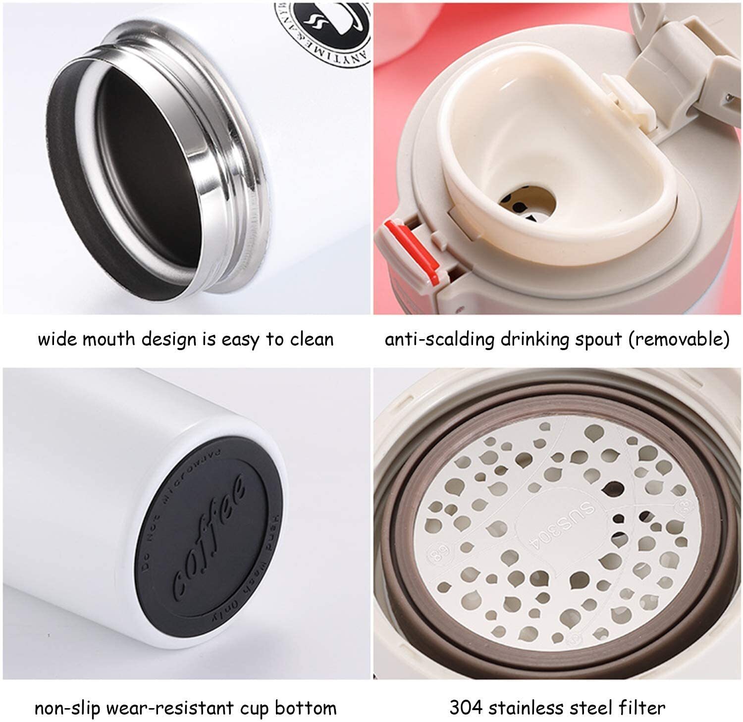 VACUUM INSULATION COFFEE CUP