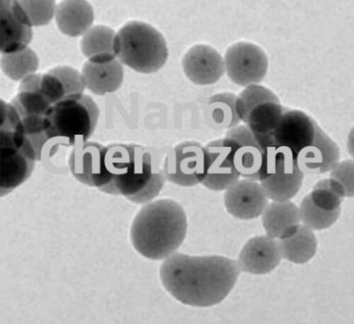 Cadmium Selenide Silica Core Shell Nanoparticles