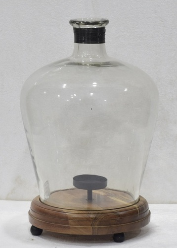 14 Inch Glass Hurricane