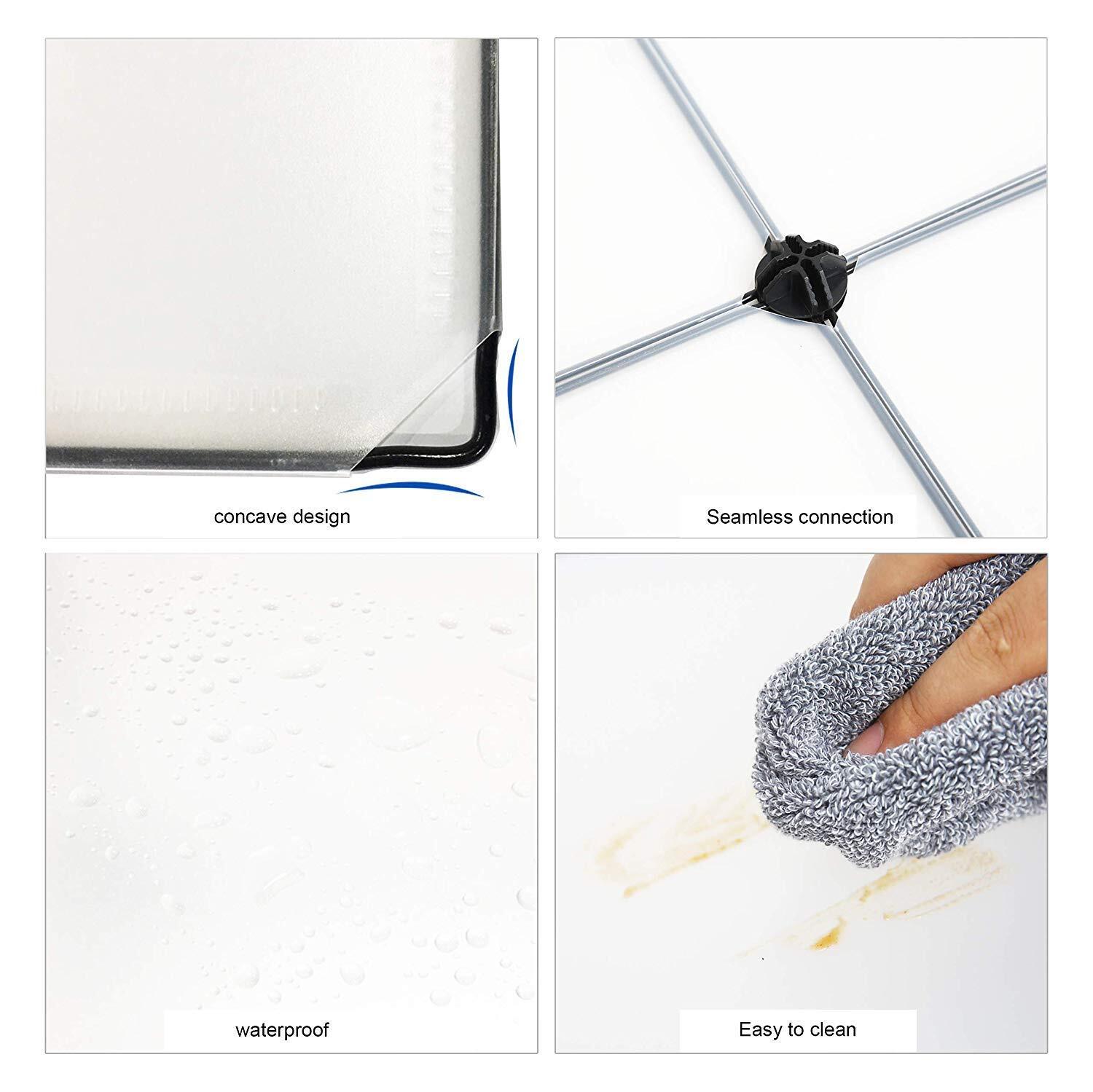 12 DOOR PLASTIC SHEET WARDROBE STORAGE RACK