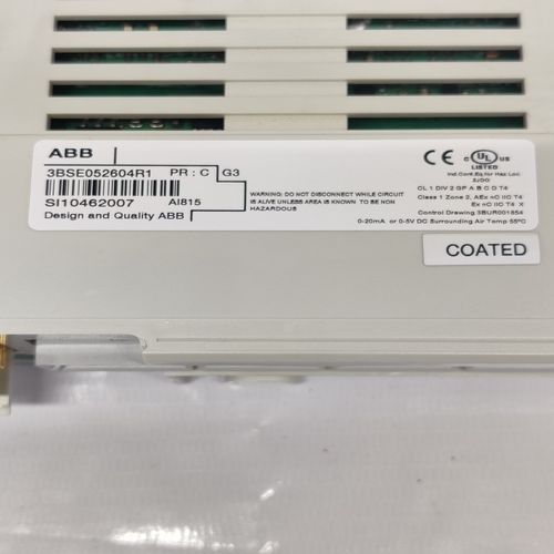 ABB 3BSE052604R1 INPUT MODULE