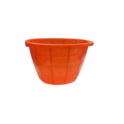 Plastic Buckets - Color: Orange