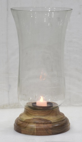 15 Inch Glass Hurricane