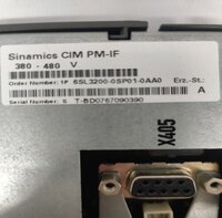 SIEMENS 6SL3200-0SP01-0AA0 POWER SUPPLY UNIT