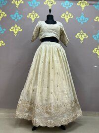 pure soft tissue silk chaniya choli