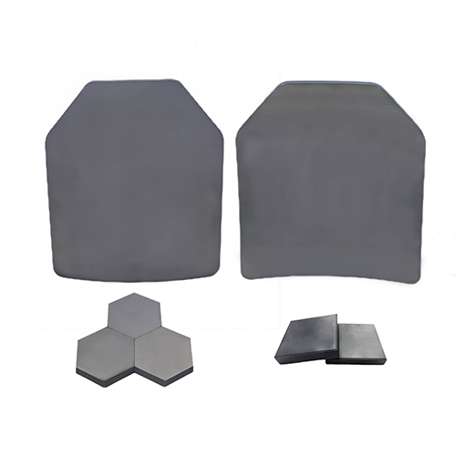 SiC/ SiSiC Military Combat Lightweight Bulletproof Ballistic Plate