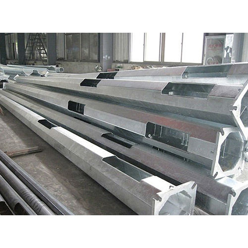 Octagonal Galvanized Poles