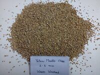 Brown crushed marble chips for terrazzo flooring and wall cladding with Epoxy resin