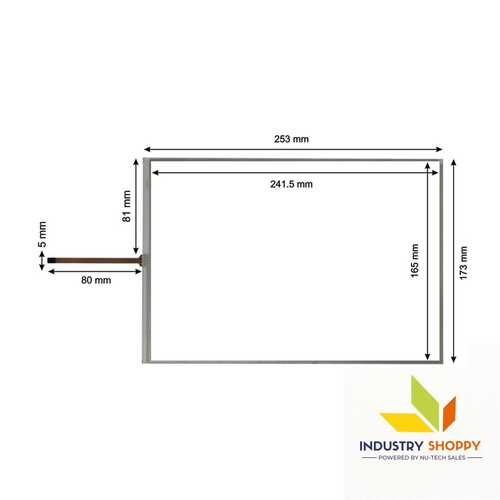 Touch Screen for Delta DOP-AE10THTD1 HMI Operator Panel