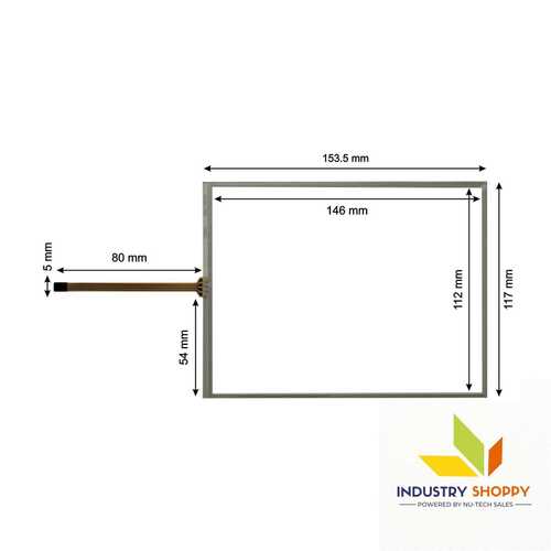 Touch Screen for Delta DOP-B07S515 HMI Operator Panel