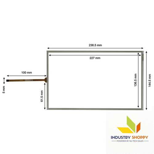 Touch Screen for Delta DOP-B10S615 HMI Operator Panel