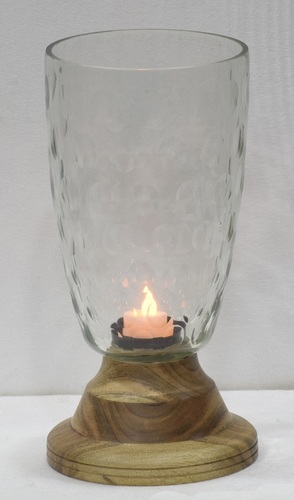Dimples Glass jar Lamp