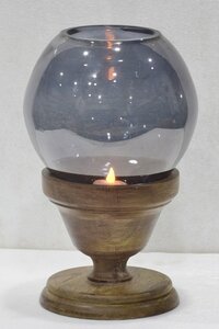 9 Inch Decorative Coloured Hurricane - Color: Different