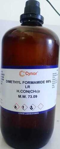 Dimethyl Formamide Lr (2.5 Lt) - Assay 99% Min, Chemical Formula Hcon(ch3)2, Colorless Liquid | Cost Effective, High Purity, Versatile Solvent  