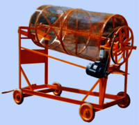 Single Screed Board Vibrator - Color: Orange