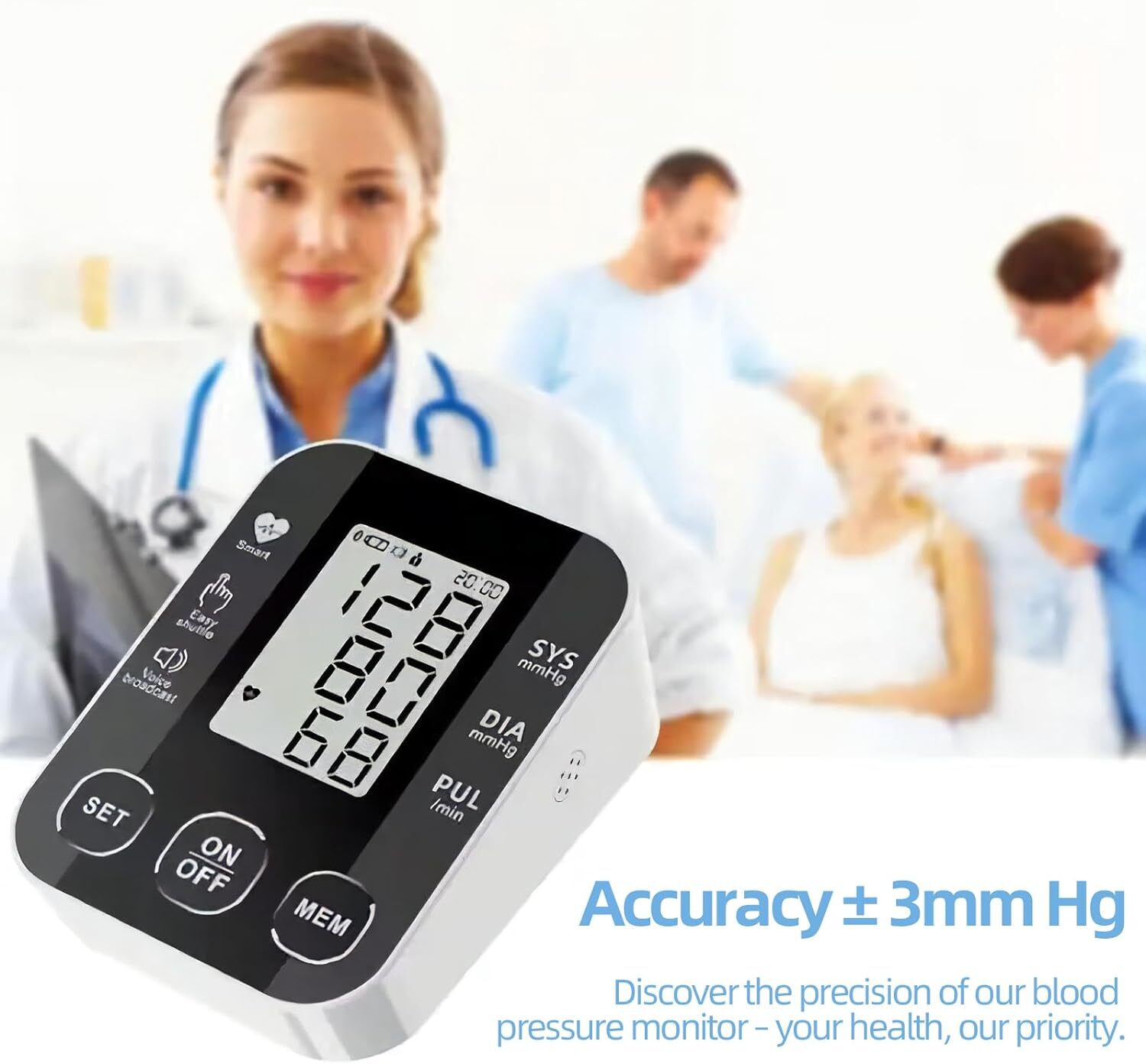 Electronic Digital Blood Pressure Monitor