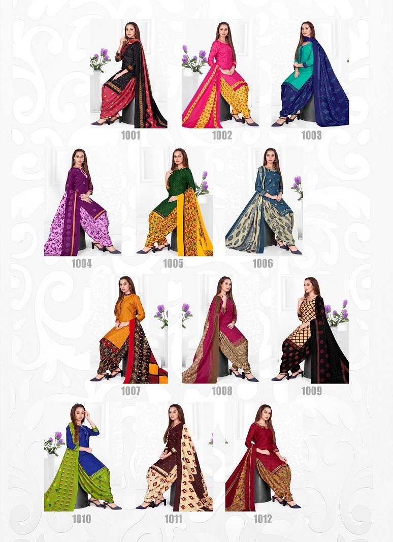 SC Patiyala Queen Vol-1  Dress Material