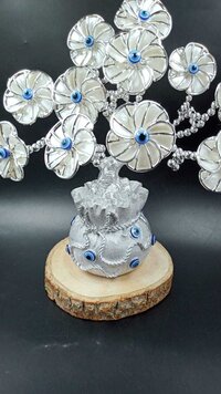 Silver Evil Eye Tree