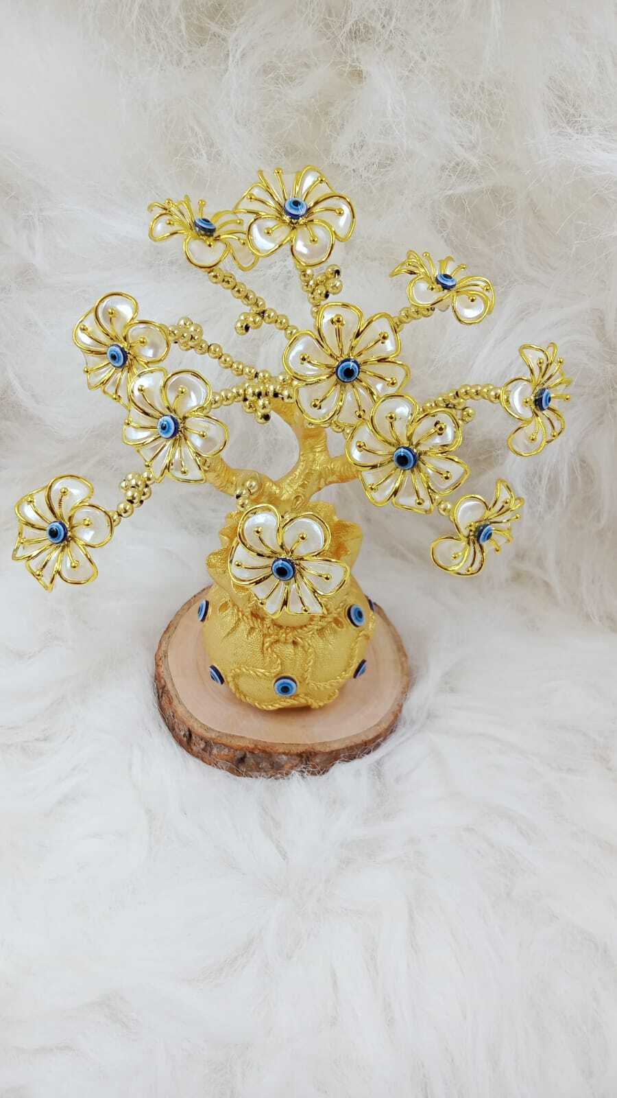 Golden Evil Eye Tree