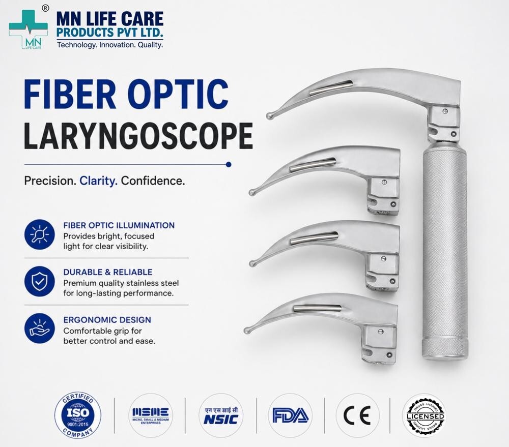 Fiber Optic Laryngoscope
