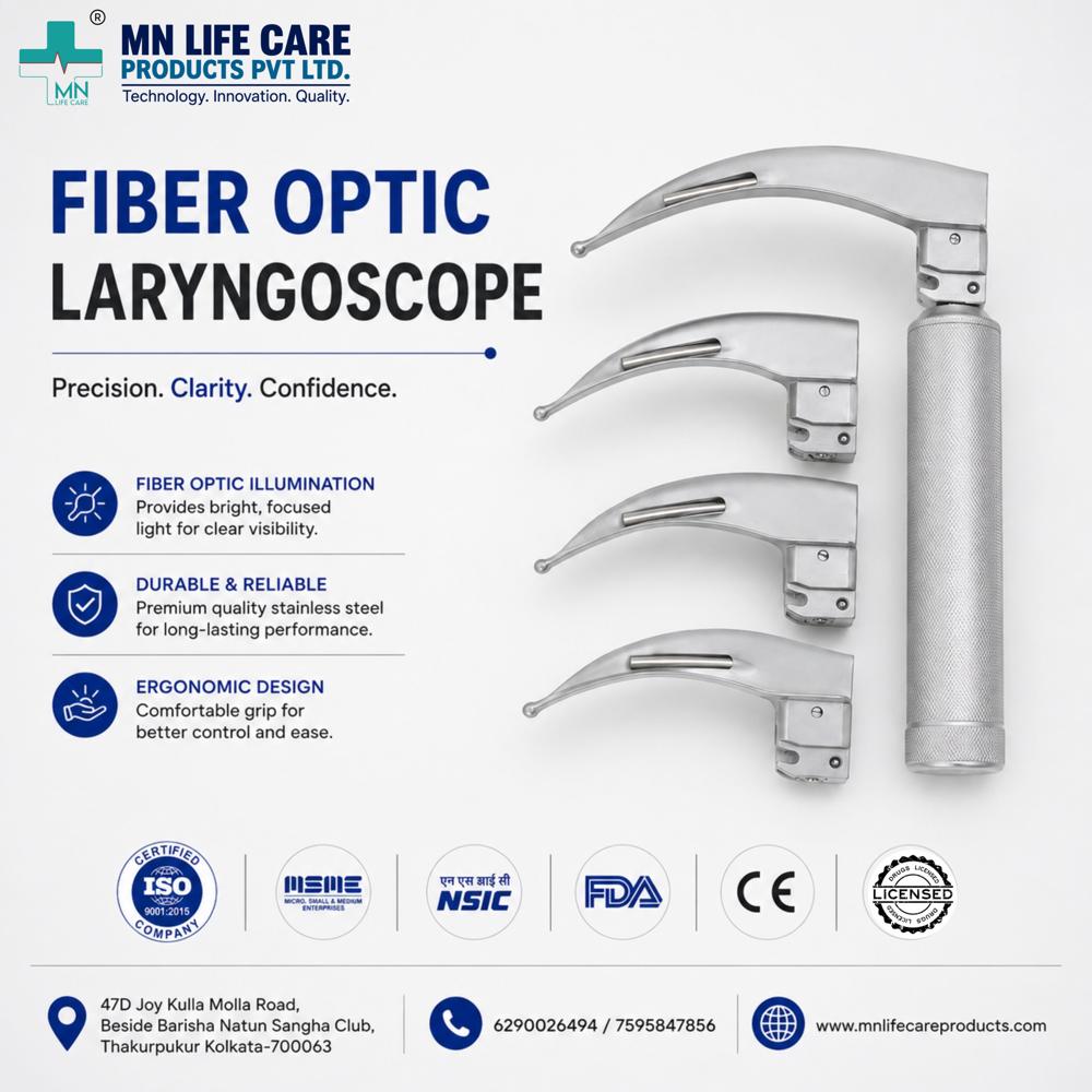 Fiber Optic Laryngoscope