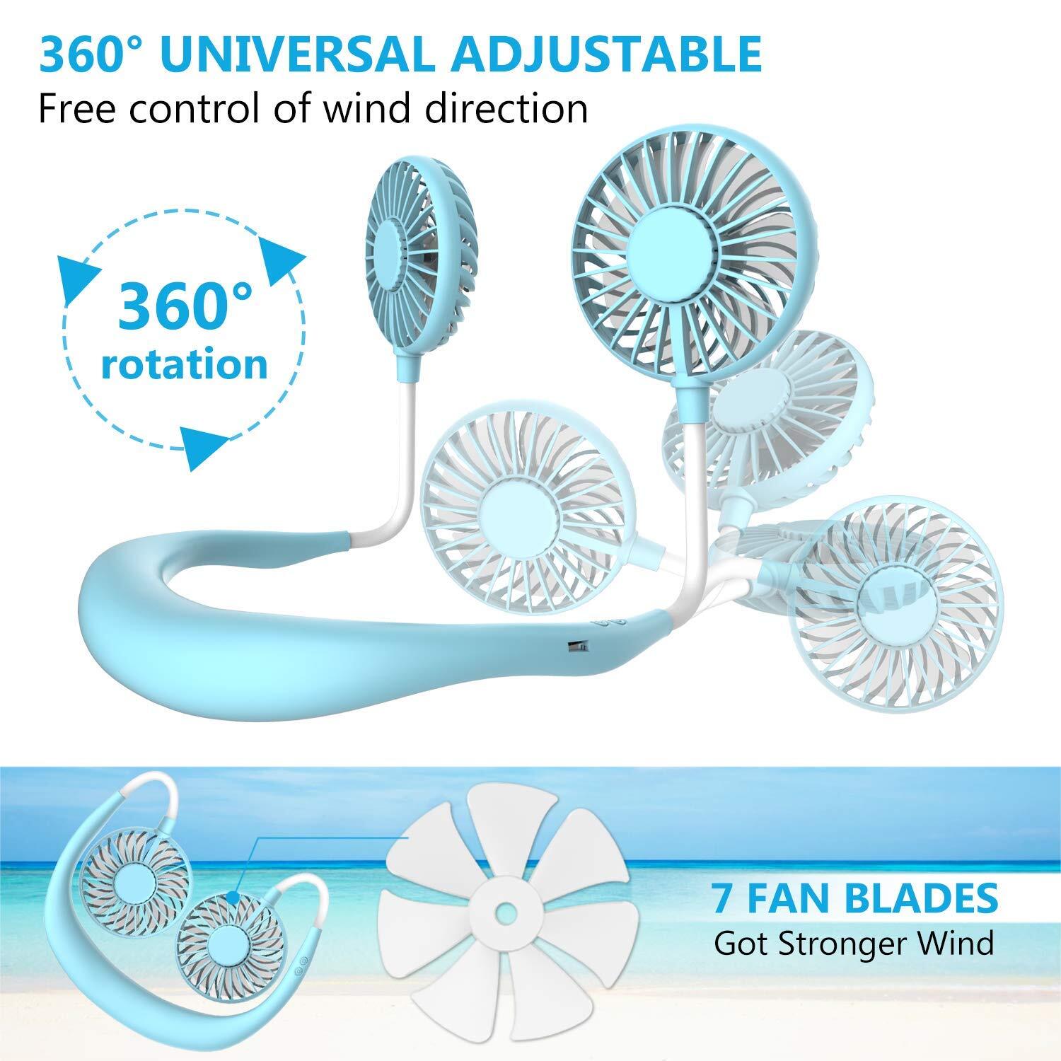 Portable \Neck Fan