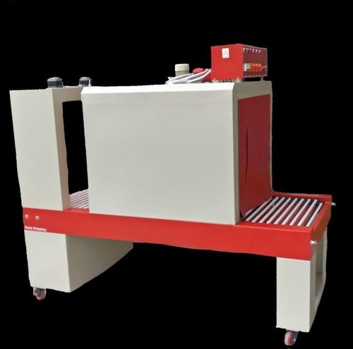 Shrink Machine - Shrink Film, 84" x 34" x 64" | Red Finish, Semi-Automatic Controls, Variable Speed, 15 Capacity, 6-Month Warranty