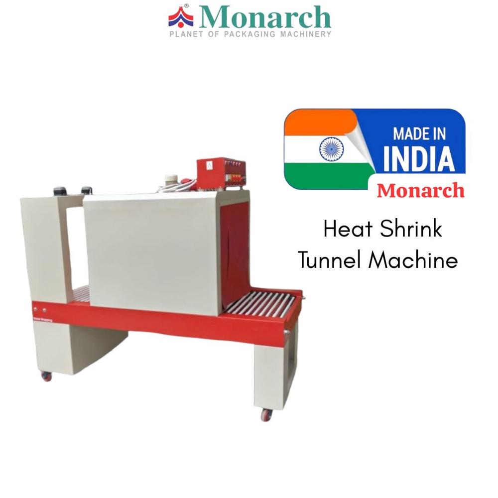 Shrink Machine - Shrink Film, 84" x 34" x 64" | Red Finish, Semi-Automatic Controls, Variable Speed, 15 Capacity, 6-Month Warranty