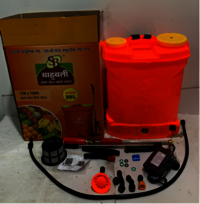 20L Double Motor Pump Battery Sprayer 12/12 with 4 nozzle set