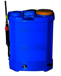 2 in1 Battery + Hand Operated Dual Function Knapsack Sprayer 12 V 8 Amp Battery with 16 Liter tank capacity.