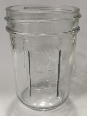 Glass mason jar