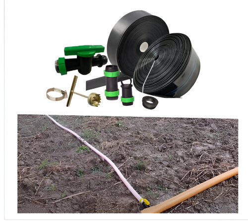 Rain Pipe Irrigation Kit for 500 Square Meter Area with 2.5 inch Subline pipe and 40mm rain pipe