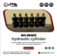 Black Threaded Cylinder