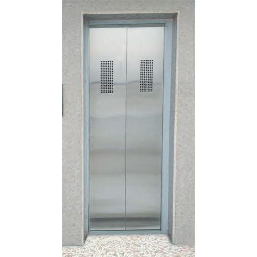 Stainless Steel Center Opening Door Passenger Elevator