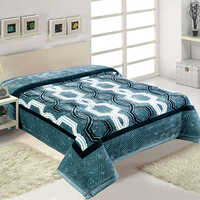 Blissful Semi Cloudy Soft Blanket - Fleece Wool Material, Full Size, Printed Pattern, Versatile Color Options